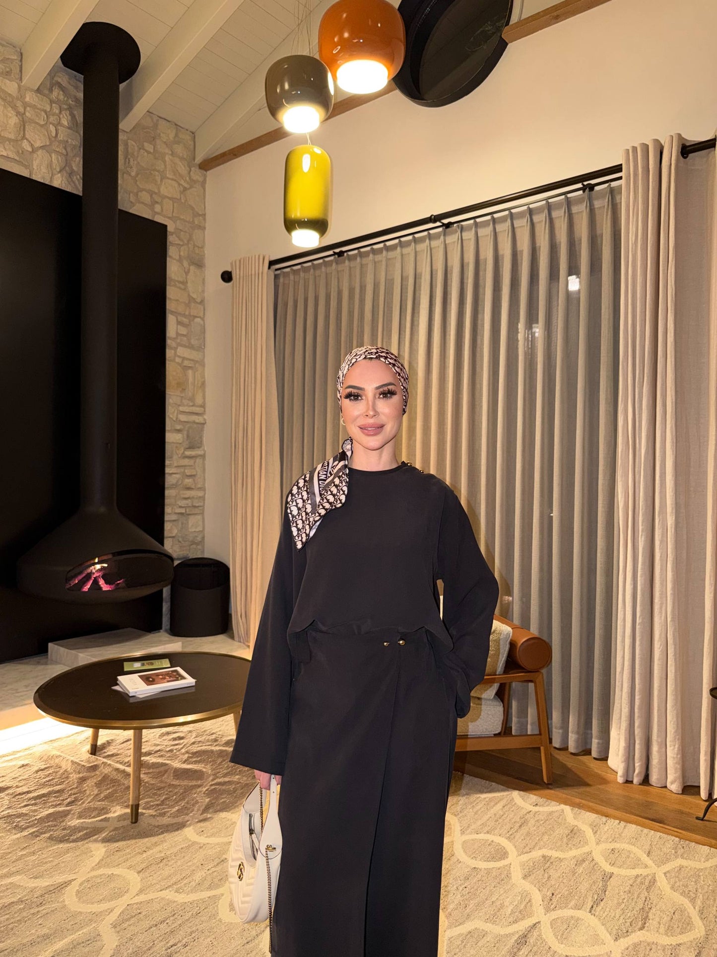2-piece skirt/trousers set