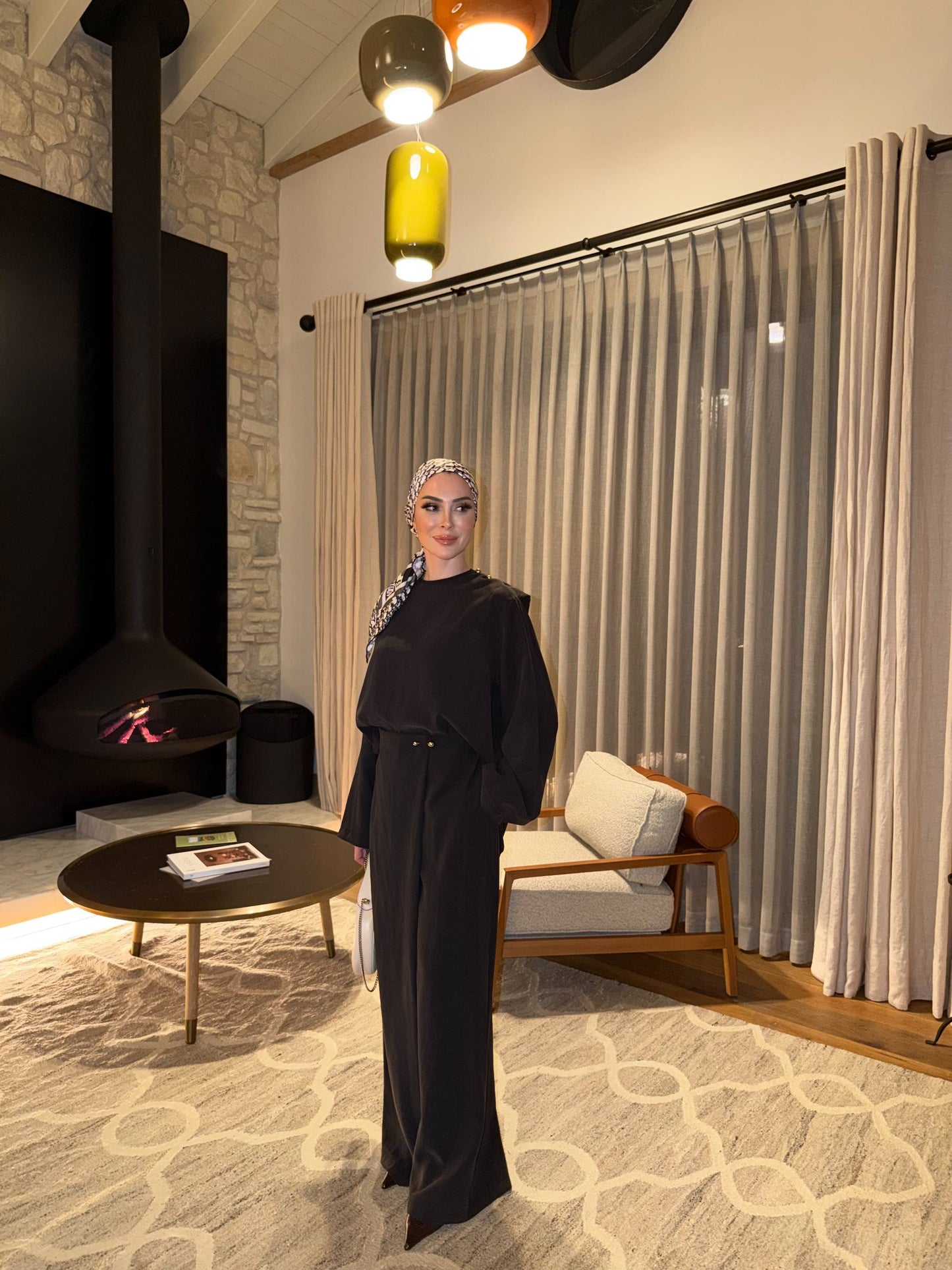 2-piece skirt/trousers set